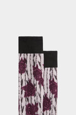 Calzini con Stampa Rose
