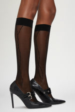 Knee-High Socks with Ramage