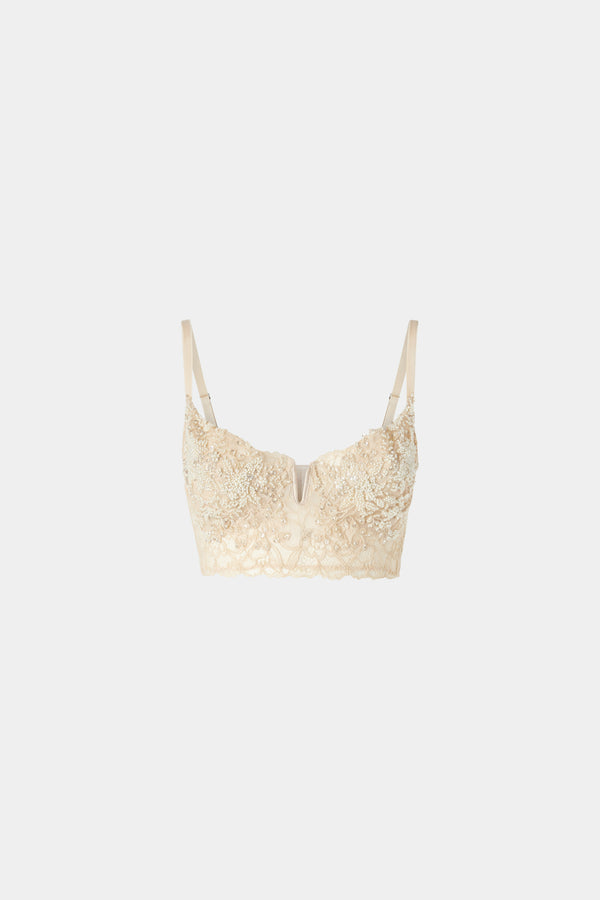 Ivory Lace Bralette