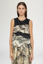 Top Stampa Tropicale