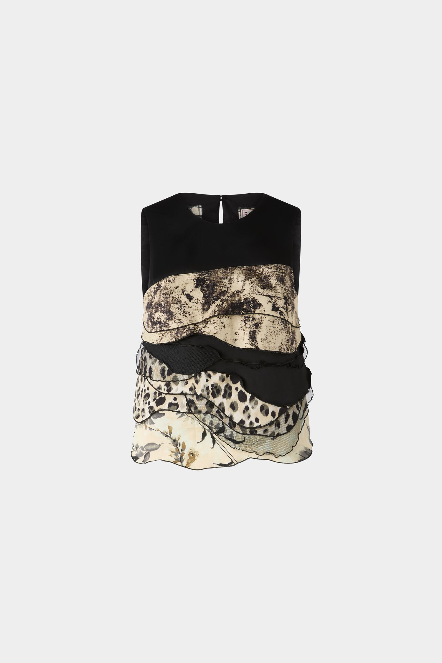 Top Stampa Tropicale