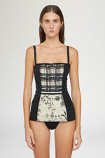 Bodysuit Tropical Print