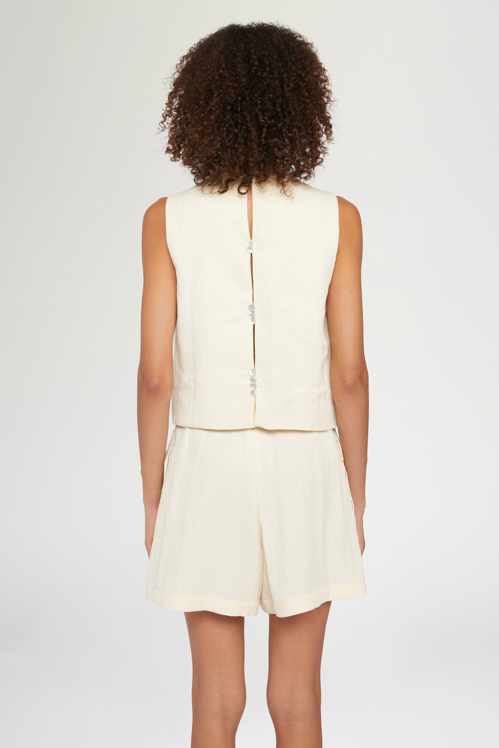 Top with Beaded Embroidery