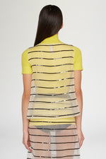 Silk Top with Floral Embroidery