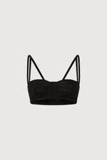 Bralette in Jersey Nero