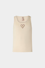 Beige Tank Top