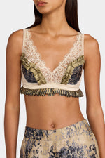 Bralette Patchwork in Pizzo
