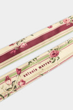 Foulard in Seta Rose e Tulipani