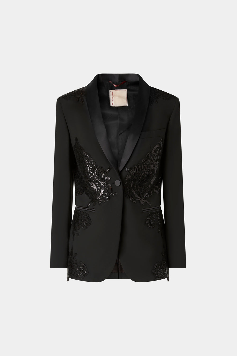 Blazer Nero con Paillettes