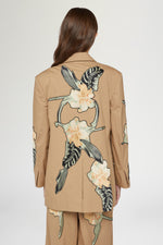 Blazer Patchwork Ibiscus