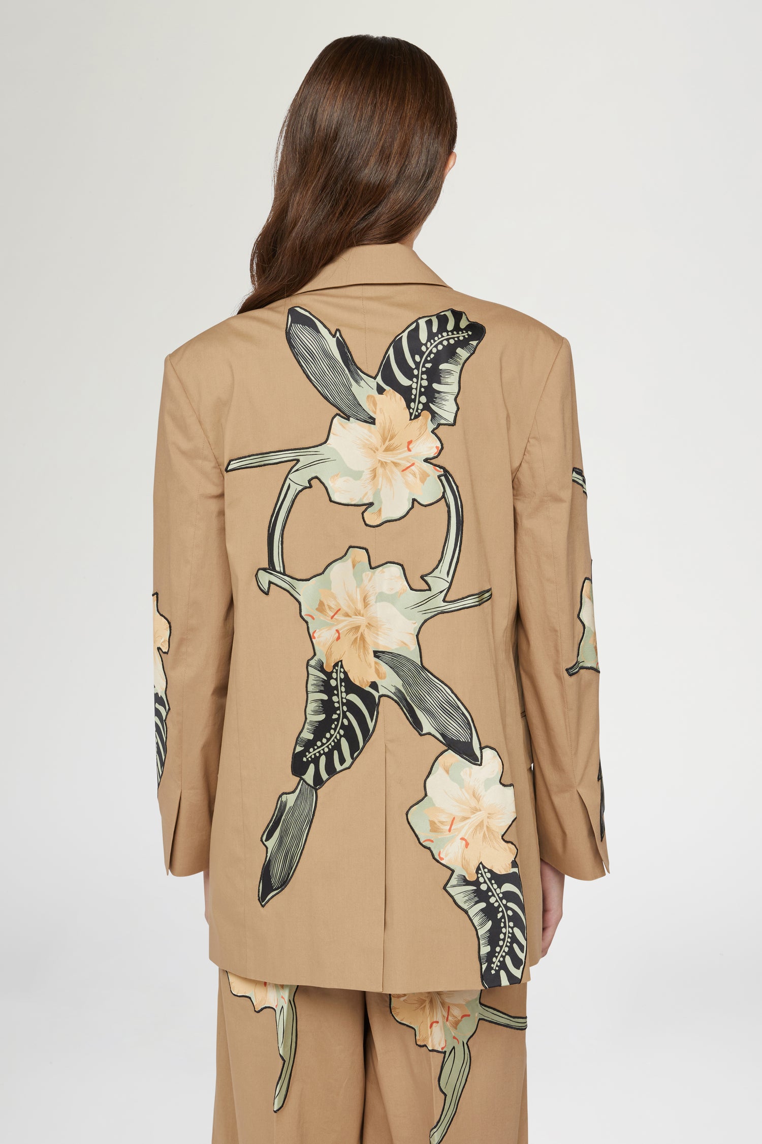 Blazer Patchwork Ibiscus