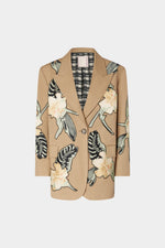 Blazer Patchwork Ibiscus