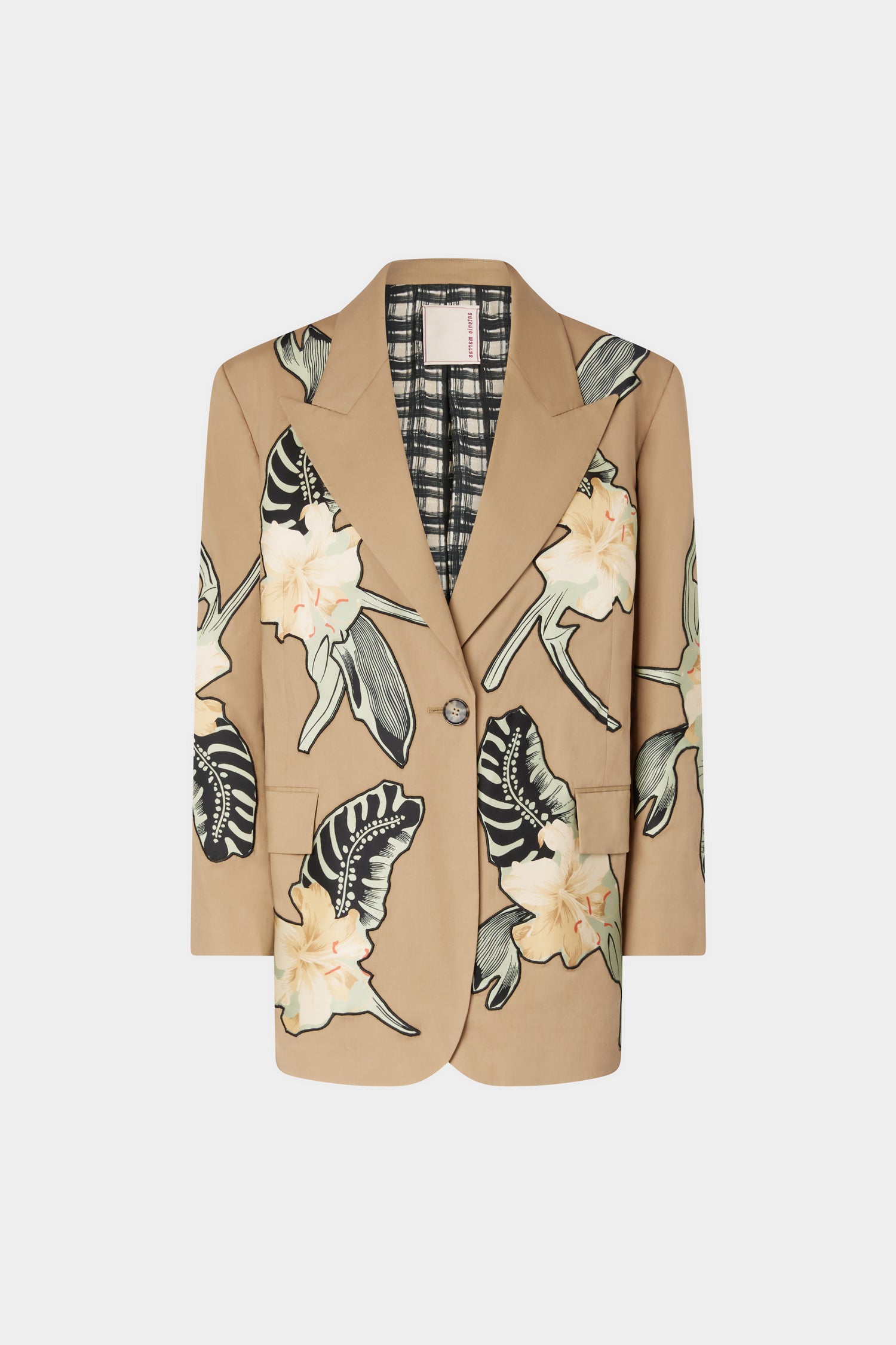 Blazer Patchwork Ibiscus