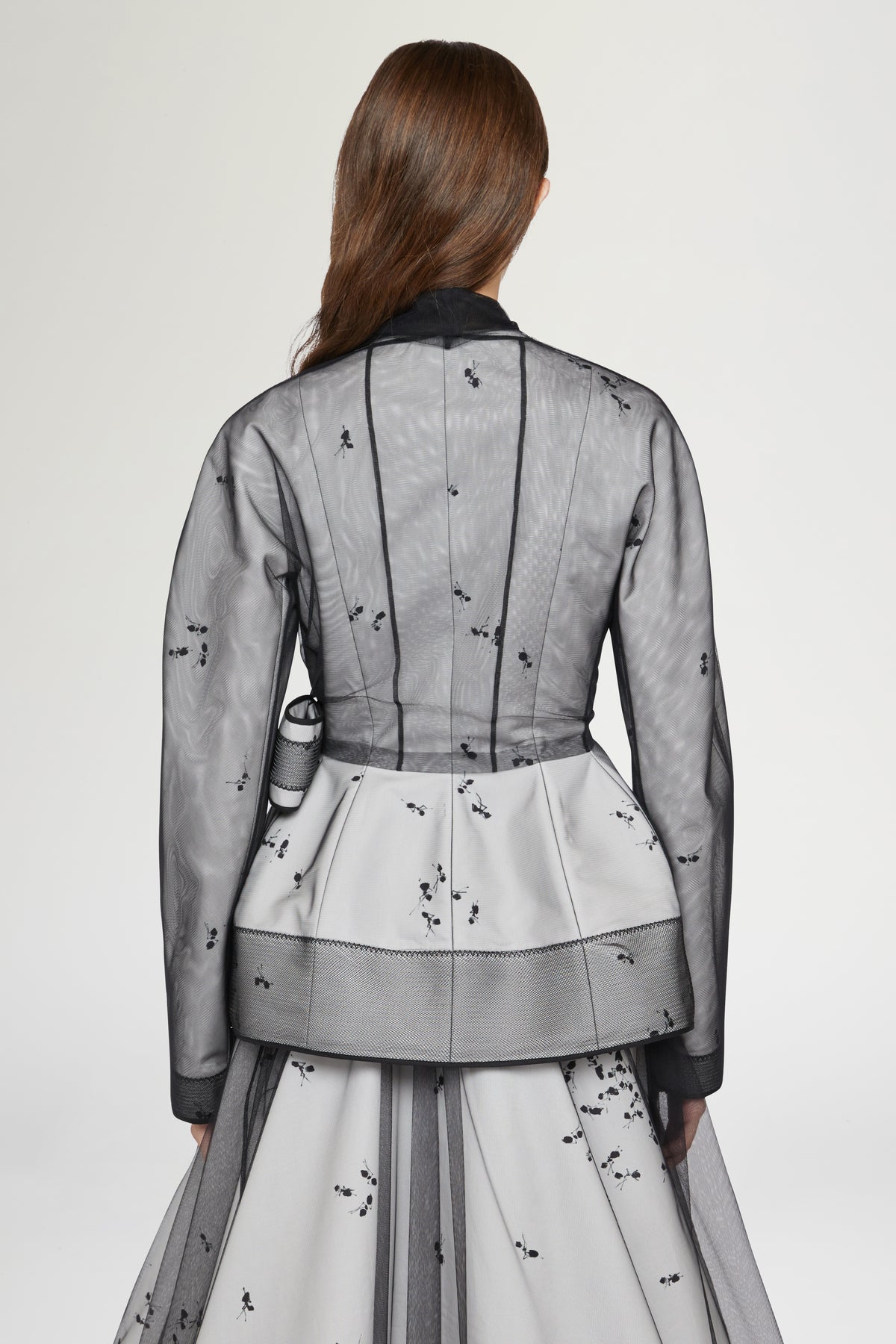 Duchesse Jacket with Ant print