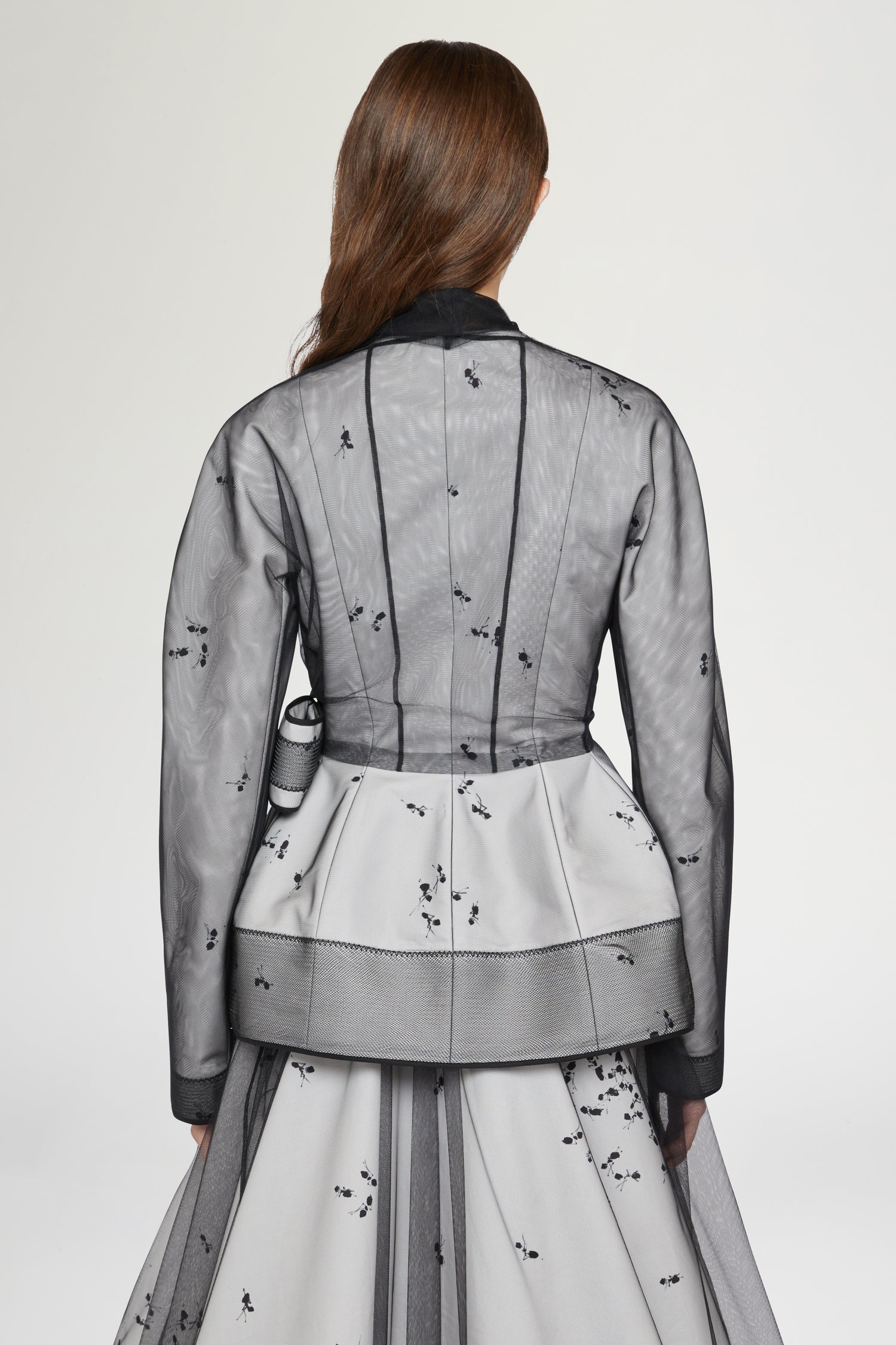 Giacca Duchesse stampa Formiche