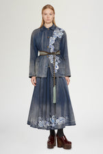 Giacca in Denim Blu
