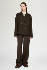 Blazer Doppiopetto Marrone