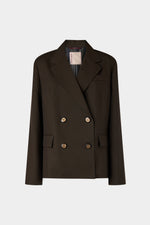 Blazer Doppiopetto Marrone