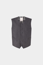 Gilet Sartoriale Grigio Scuro