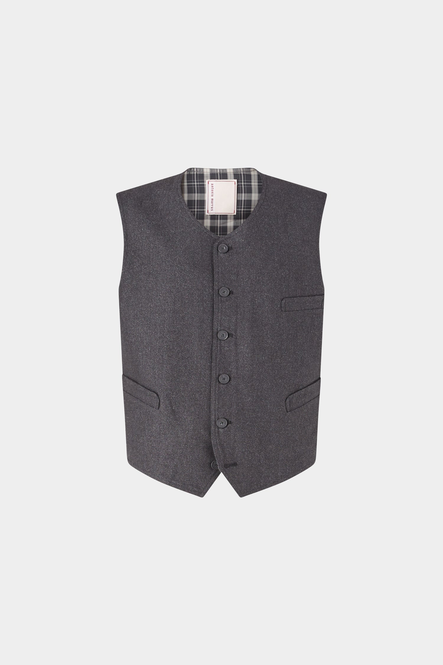 Gilet Sartoriale Grigio Scuro