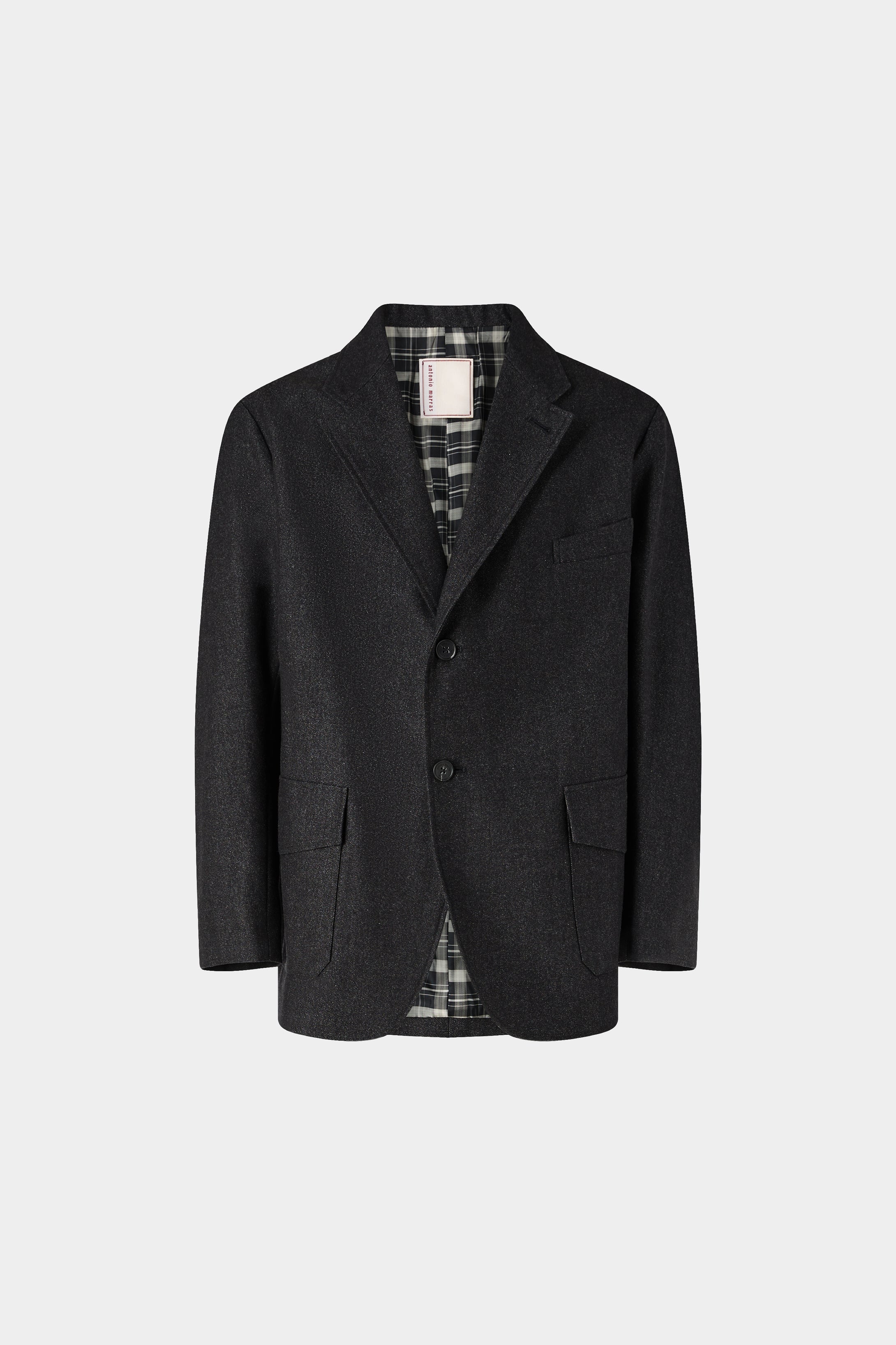 Blazer Nero Monopetto