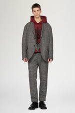 Blazer Grigio Monopetto