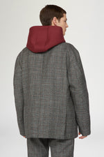 Blazer Grigio Monopetto