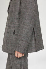 Blazer Grigio Monopetto