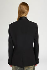 Embroidered Ramage Smoking Blazer
