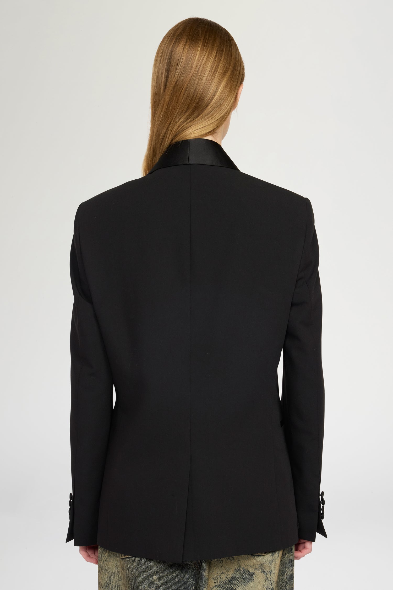 Embroidered Ramage Smoking Blazer