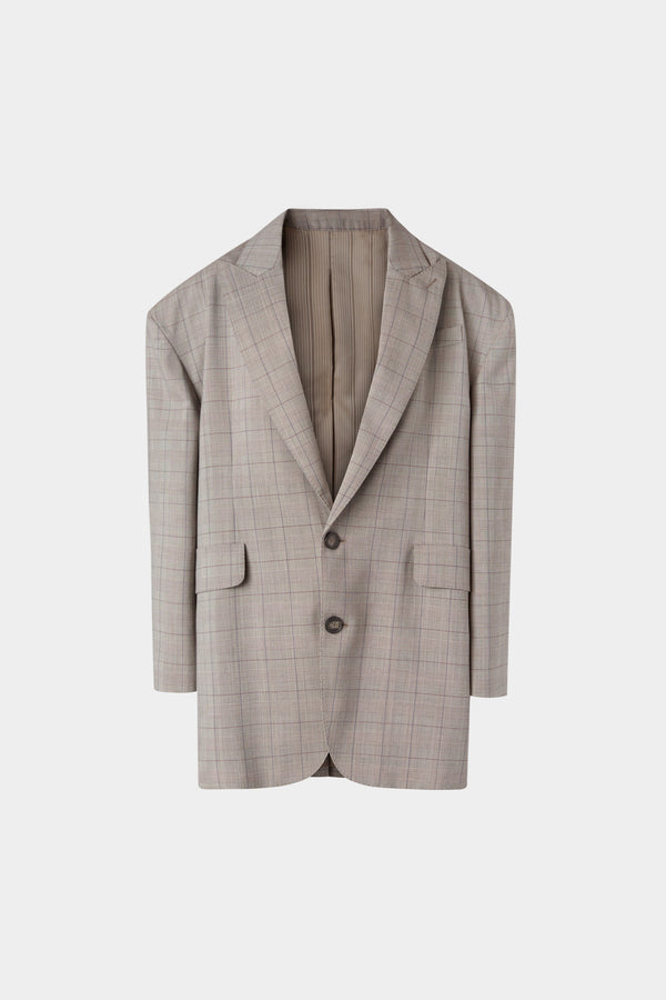 Blazer Oversize a Quadri