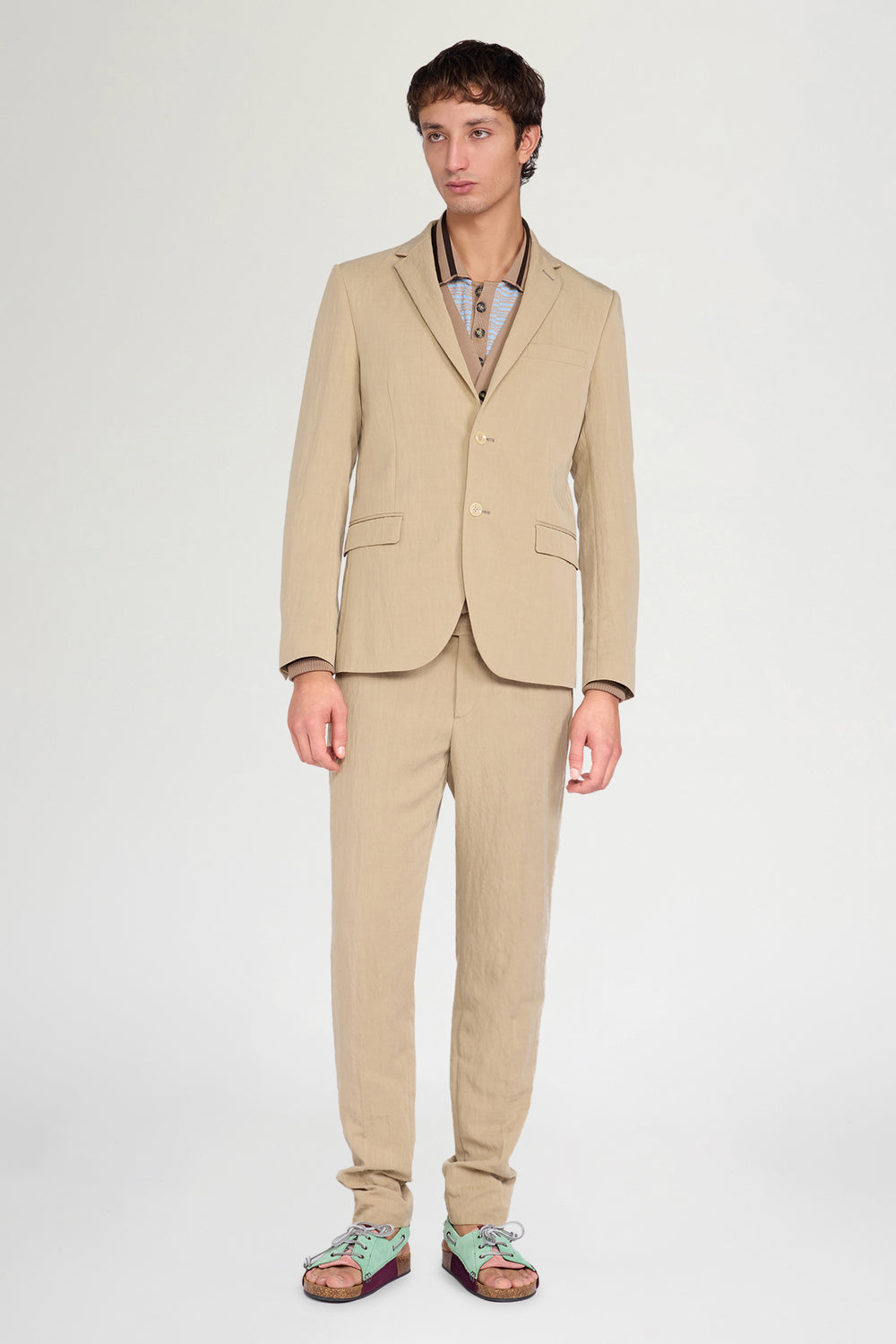 Blazer Monopetto Beige