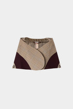 Checked Cropped Shrug