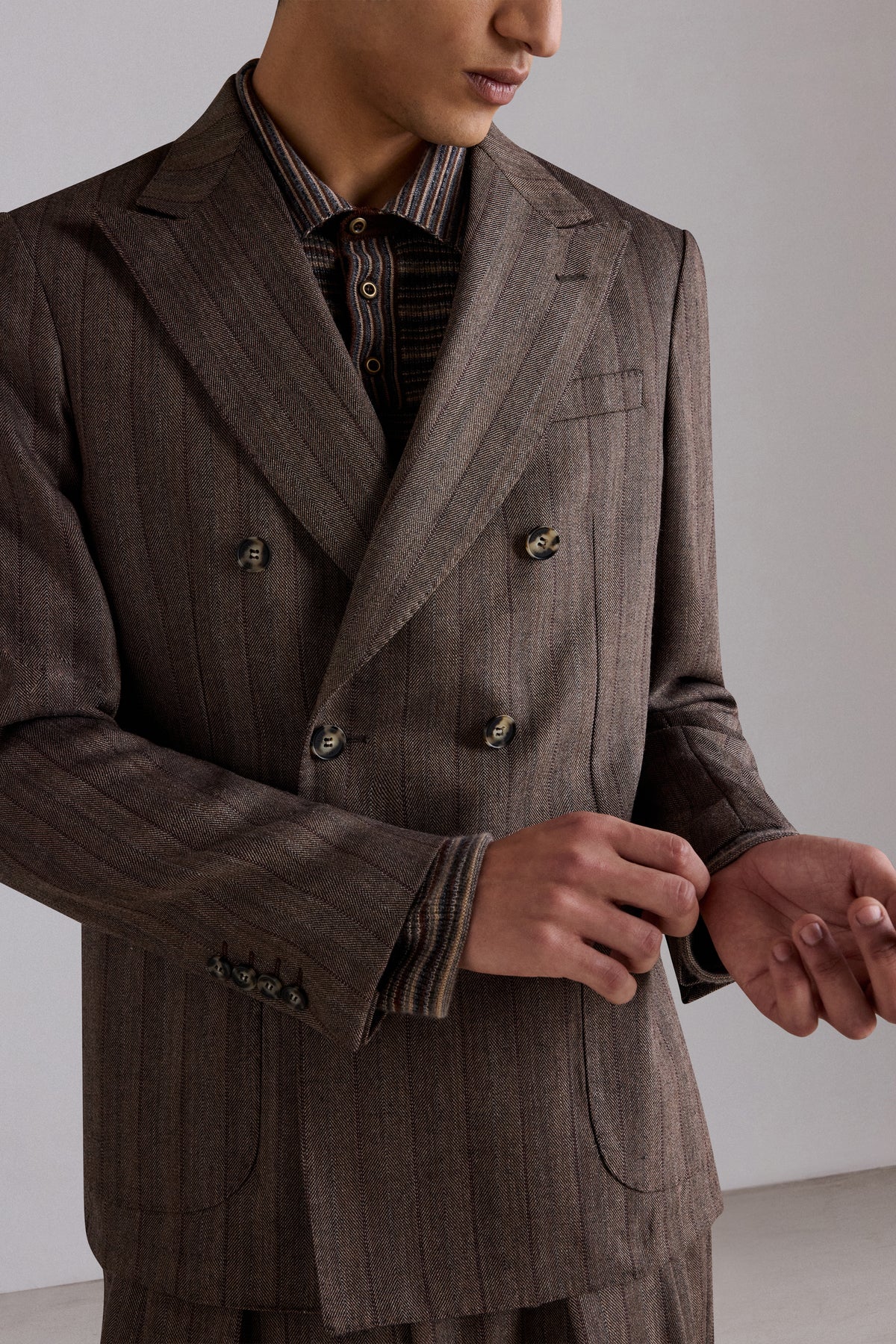 Double-Breasted Wool Jacket