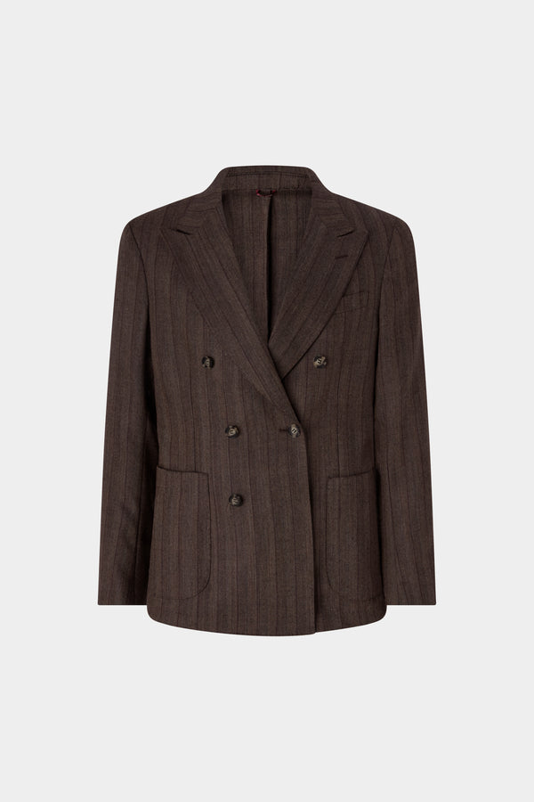 Double-Breasted Wool Jacket