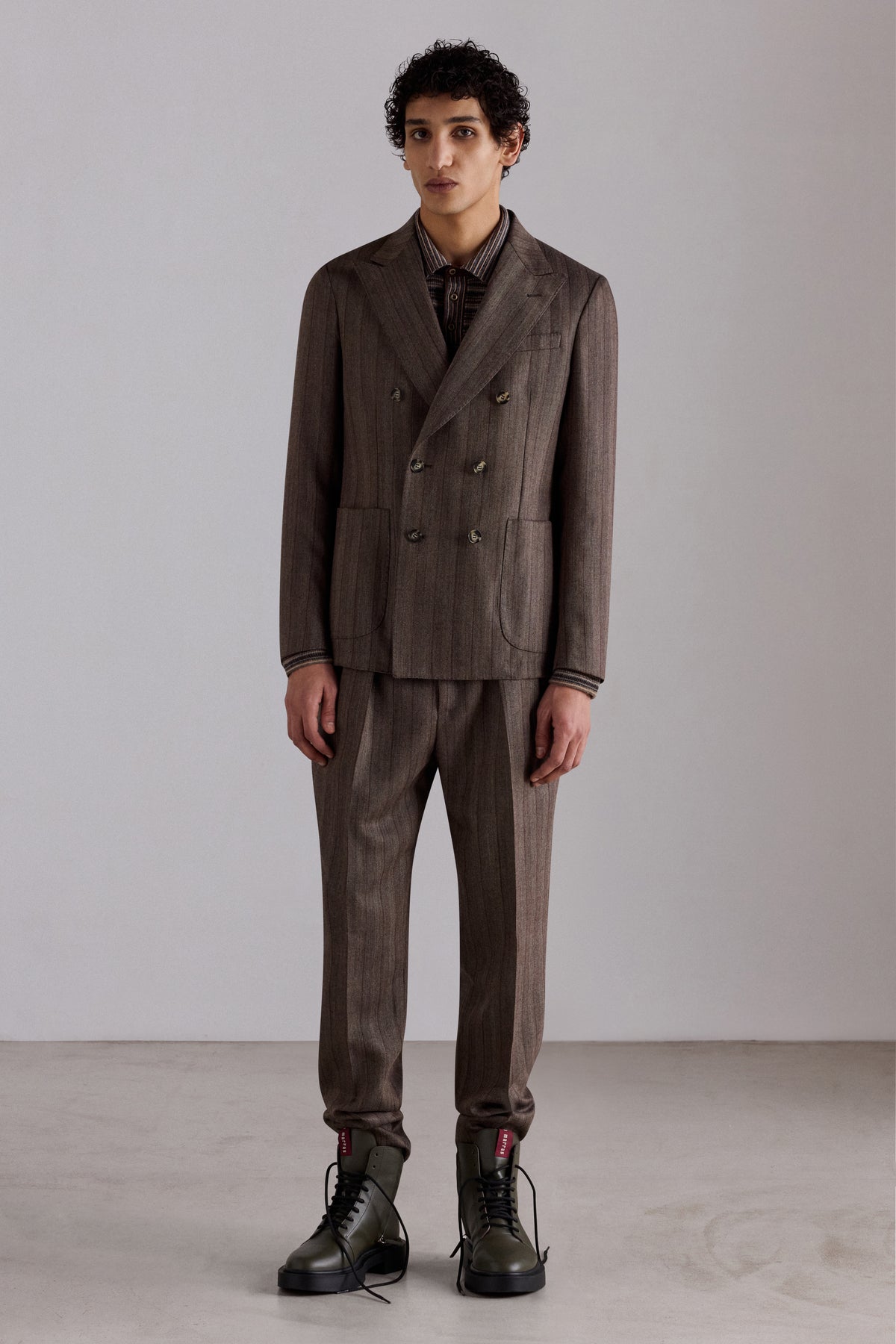 Double-Breasted Wool Jacket