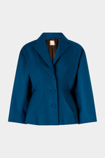 Deep Teal Tailored Jacket