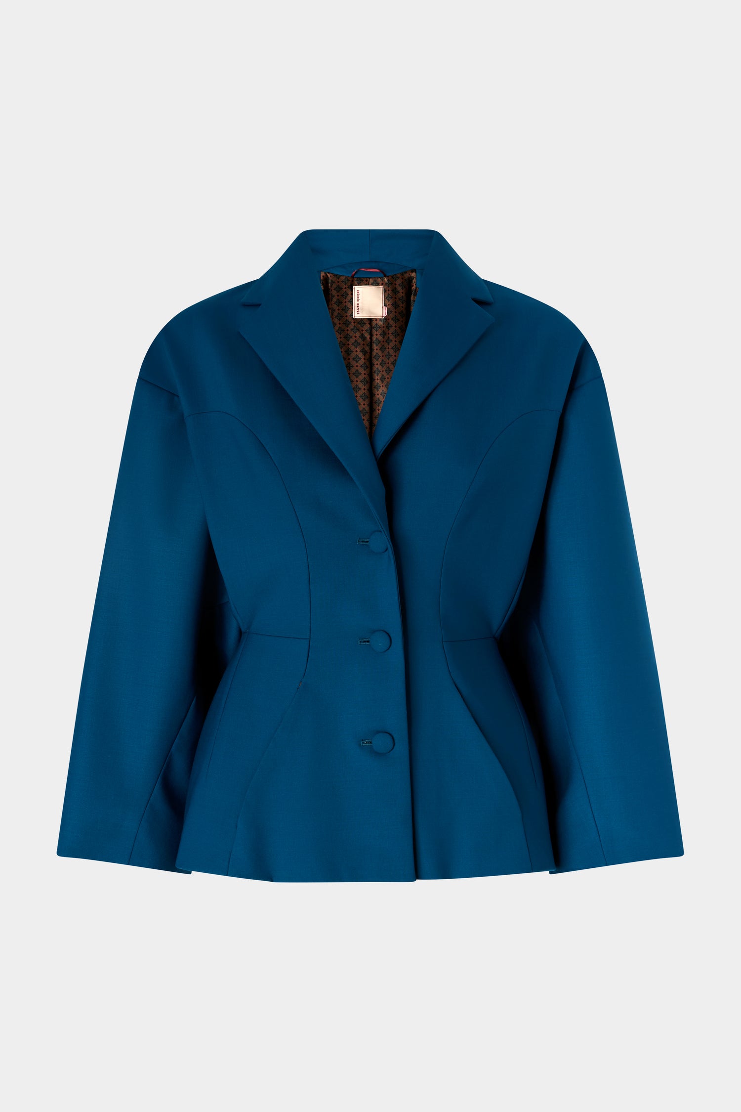 Deep Teal Tailored Jacket