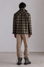 Reversible Corduroy and Tartan Jacket