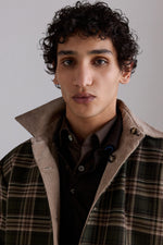 Reversible Corduroy and Tartan Jacket