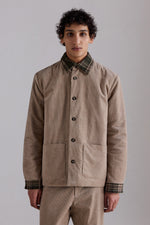 Reversible Corduroy and Tartan Jacket