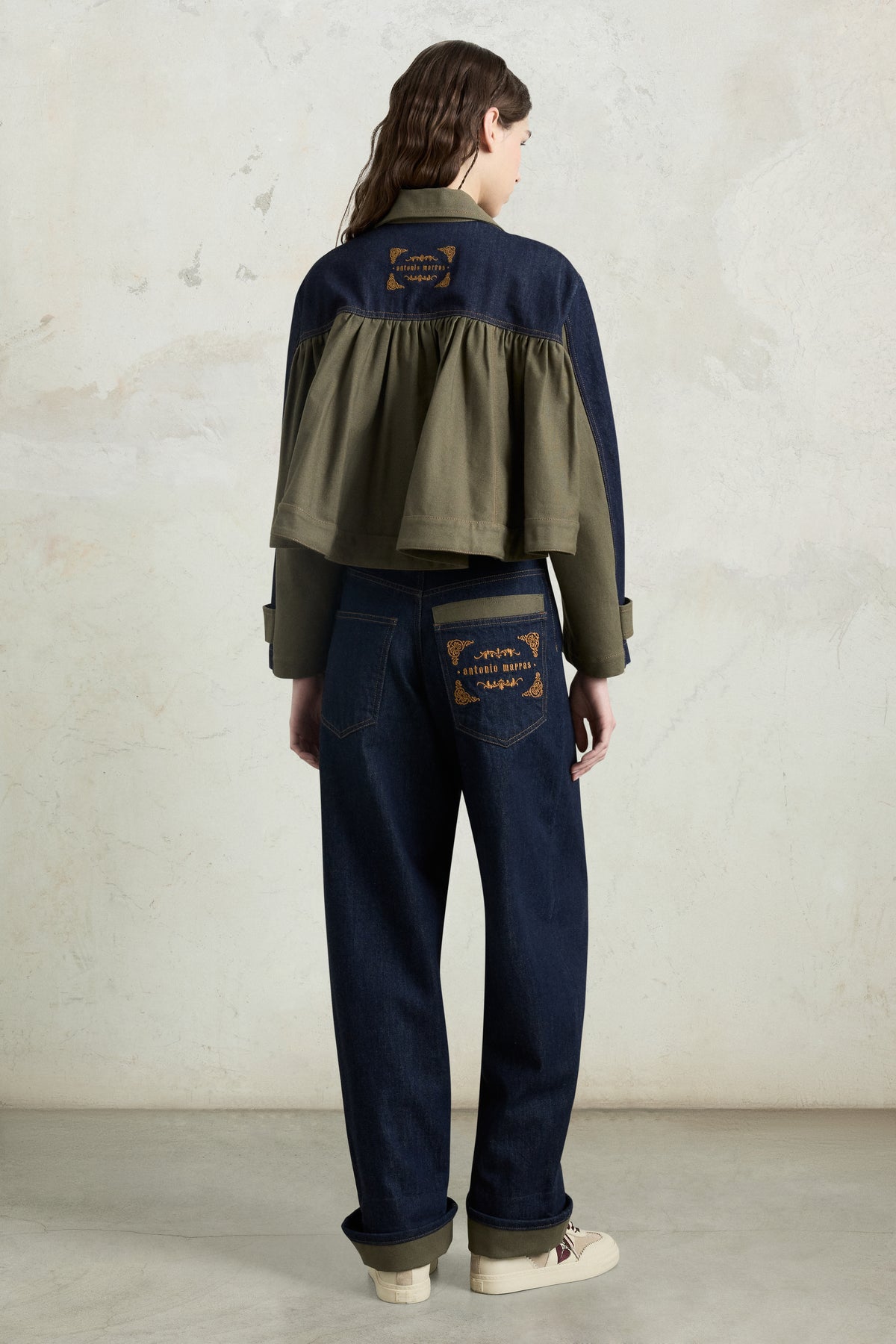 Giacca di jeans corta