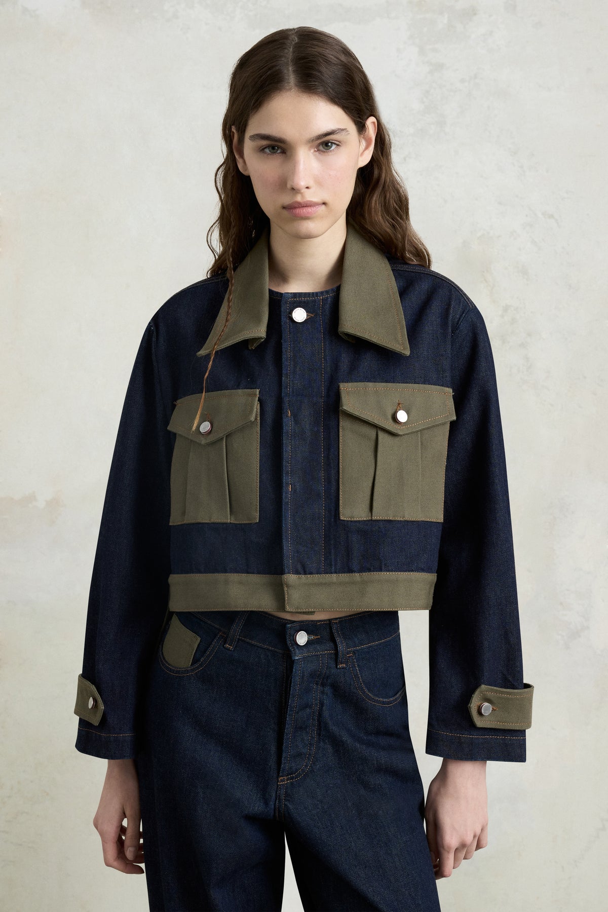 Giacca di jeans corta