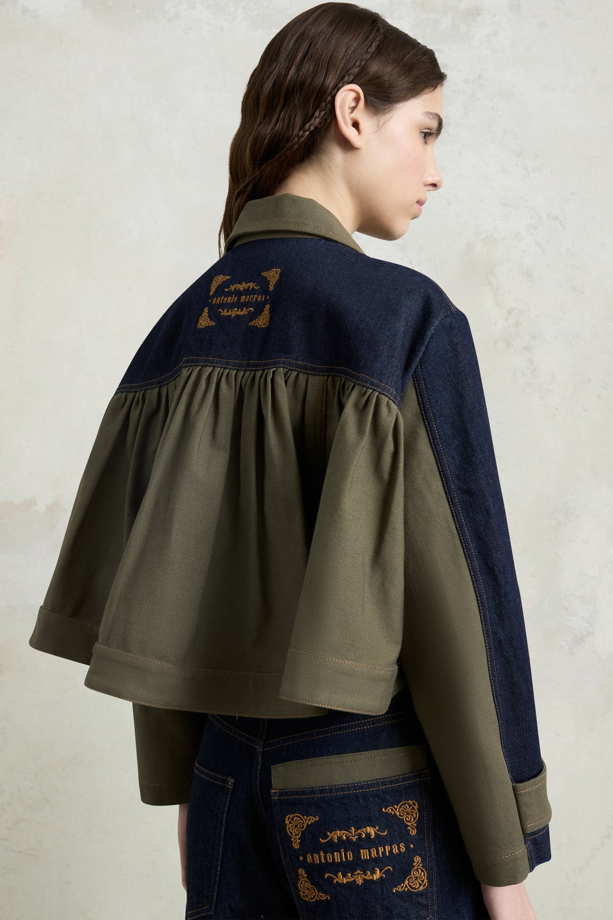 Giacca di jeans corta