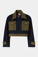Giacca di jeans corta
