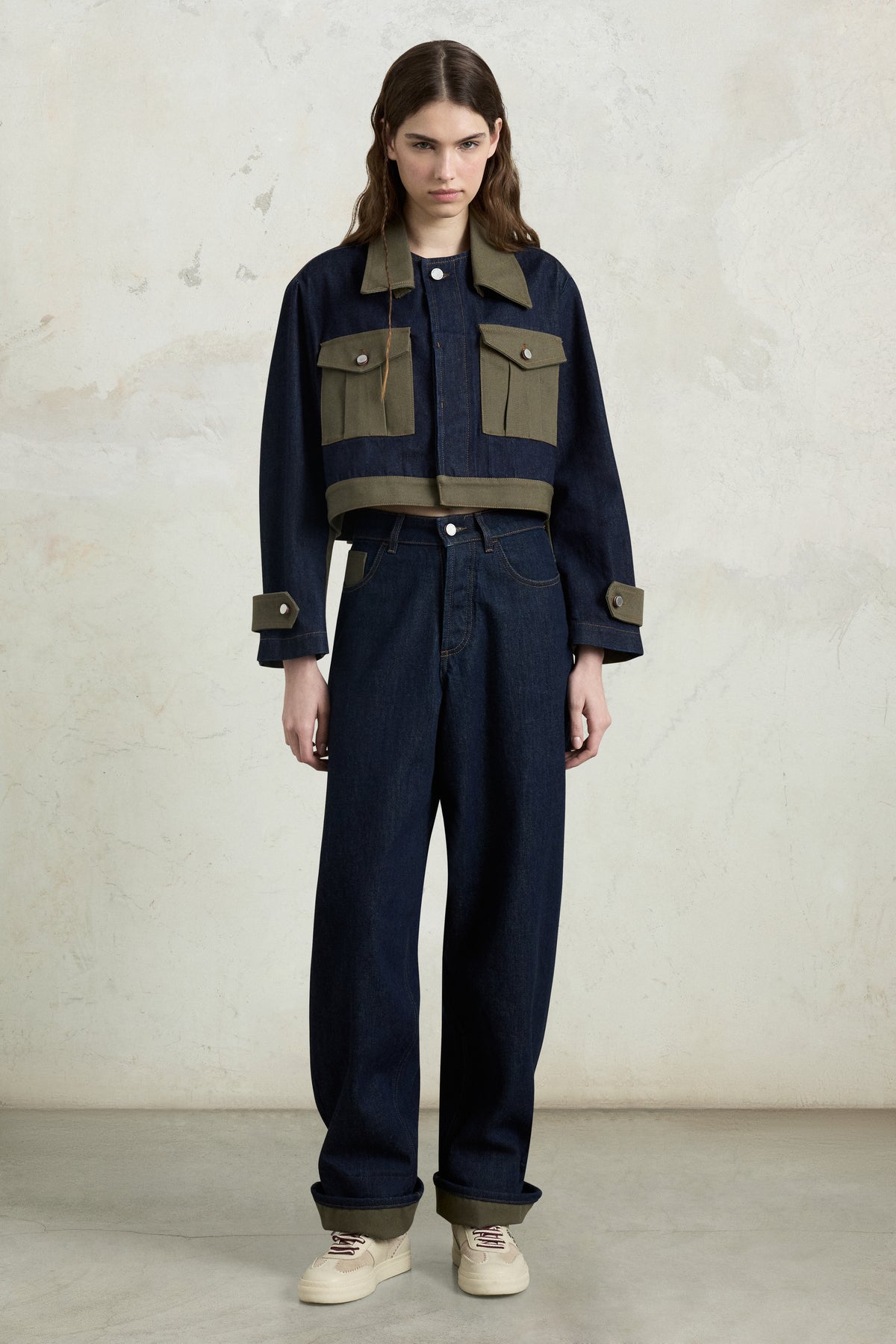 Giacca di jeans corta