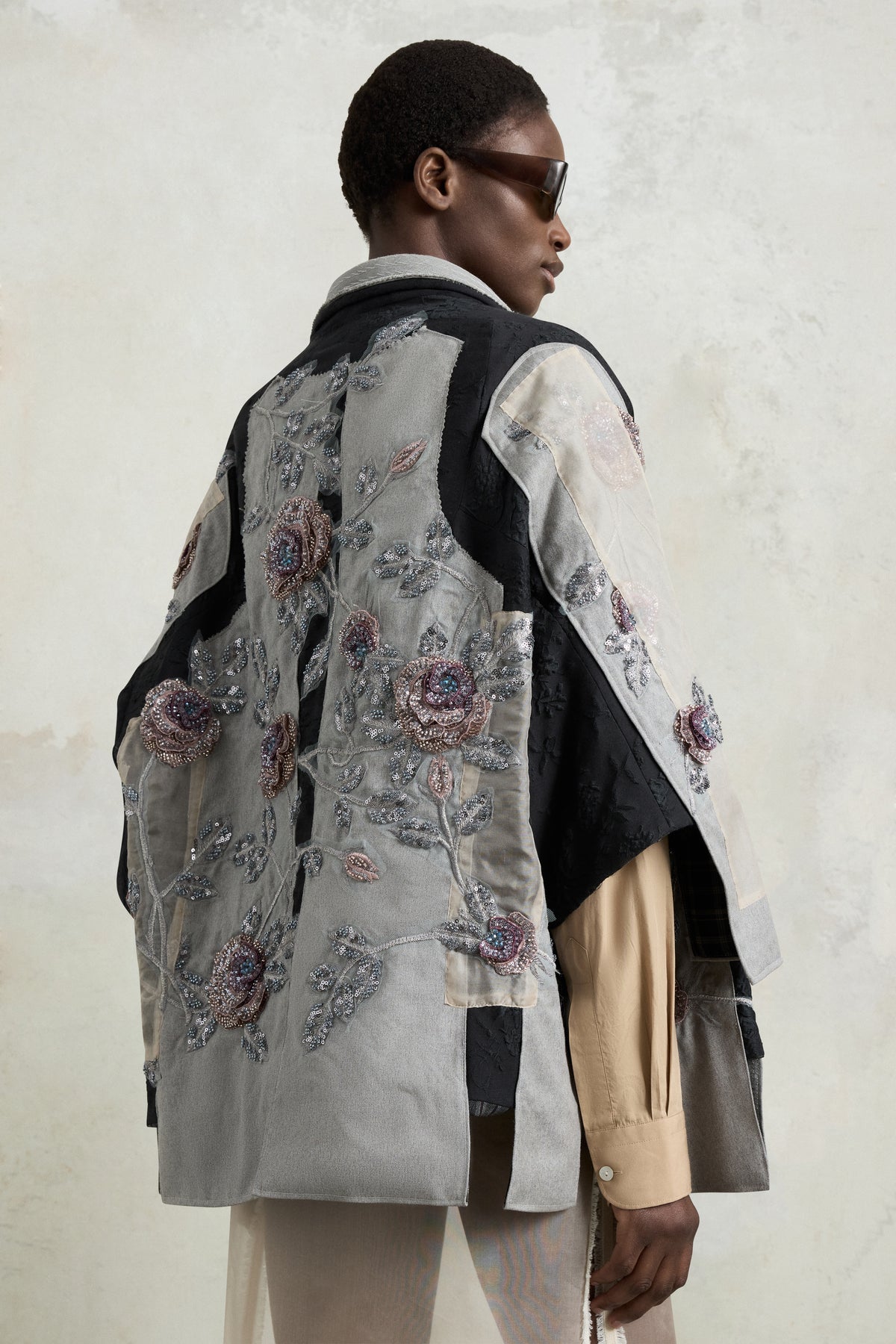 Embroidered Patch Jacket