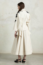 Floral Embroidered Tailored Jacket