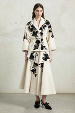 Floral Embroidered Tailored Jacket