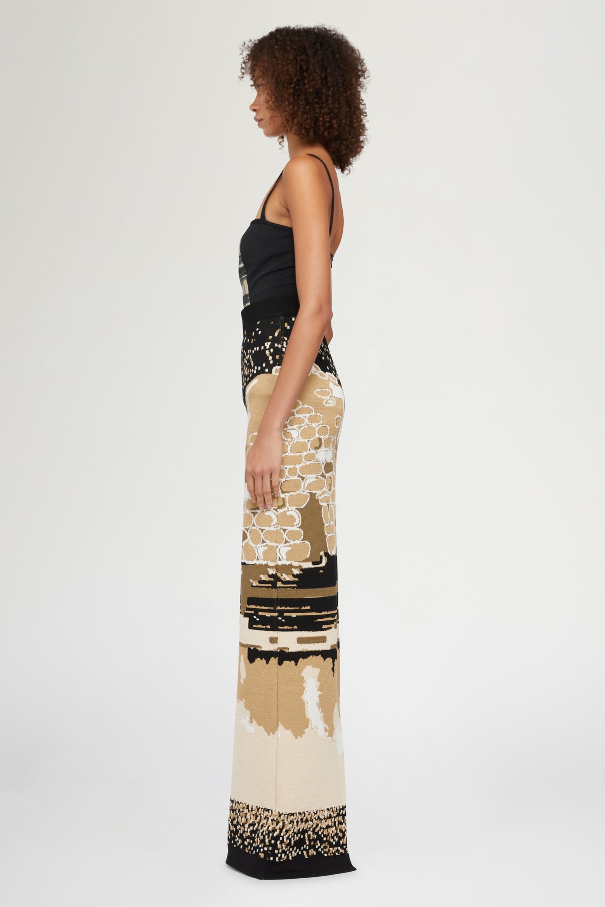 Long Knit Skirt